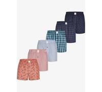 MG-1 Boxershorts Mehrfarbig Geometrisches Muster für Herren - XL
