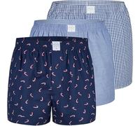 MG-1 Herren 3er Pack Webboxer Weihnachten X-Mas Christmas Motive, Farbe:Design 4, Grösse:XL