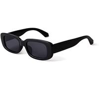 MG.Haus Sonnenbrille Damen Vintage Rechteckige Sonnenbrille 90s Retro Schmale Brille UV400-Schutz Sunglasses Kleine rechteckige für Damen Herren Unisex