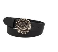 MGM Damen Gürtel Rosalie 950 - A1212, Gr. 75, Schwarz (Schwarz 01)