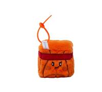 MGM Toy - Squarepal Schlüsselanhänger - Basketball - Stressabbau Plüsch - 193716 - Memory Foam - Gadget - Geschenk - Sport - Rehabilitation - Angstzustände - Sensorisches Spielzeug - Ab 2 Jahren