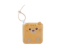 MGM Toy - Squarepal Schlüsselanhänger - Katze - Stress Relief Plüsch - 193733 - Memory Foam - Gadget - Geschenk - Tiere - Rehabilitation - Angst - Sensorisches Spielzeug - Ab 2 Jahren