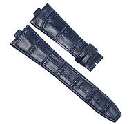 MGTCAR Uhrenarmband aus echtem Leder für Vacheron Constantin Overseas Serie 4500 V 5500 V P47040, Edelstahl-Schnalle, 25 x 8 mm, Herren-Uhrenarmband, 25-8mm, Azetat, Kein Edelstein
