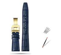 MGTCAR Uhrenarmband aus Rindsleder, 20 mm, 21 mm, 22 mm, Ersatzarmband für IWC Portugieser Porotfino Family Piloten, Faltschließe, 20 mm