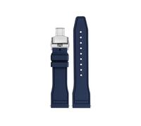 MHYATIO Kompatibel mit Breitling Avengers Black Bird Viton-Uhrenarmband Endurance Yellow Wolf Super Ocean Quick Release Fluorkautschuk-Uhrenarmband 22(Rose Green,20mm)