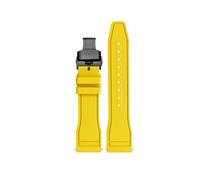 MHYATIO Kompatibel mit Breitling Avengers Black Bird Viton-Uhrenarmband Endurance Yellow Wolf Super Ocean Quick Release Fluorkautschuk-Uhrenarmband 22(GRAY,20mm)