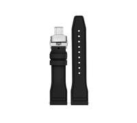 MHYATIO Kompatibel mit Breitling Avengers Black Bird Viton-Uhrenarmband Endurance Yellow Wolf Super Ocean Quick Release Fluorkautschuk-Uhrenarmband 22(Antique Black,20mm)