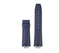 MHYATIO Kompatibel mit MAURICE LACROIX AIKON Ai6058 AI6038 AI6008 Drei-Augen-Armband aus Segeltuch, modifiziertes konkaves und konvexes Nylon-Armband(Coal Black,AI6038)