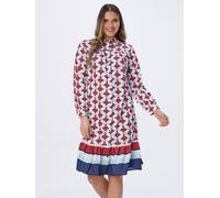 MIALUSSO Hemdblusenkleid 34 rot