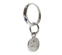 Miamar STG20 Kinder Anhänger Taufring mit Engel Silber Zirkonia