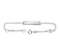 Miamar TG13 Kinder Gravur Armband 14 Karat (585) Weißgold 14 cm