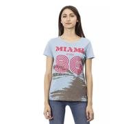 Miami 86 Grafik T-Shirt mit kurzen Ärmeln und Rundhalsausschnitt S