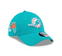 Miami Dolphins 2024 NFL Draft New Era 39Thirty Flex Cap Türkis - S/M