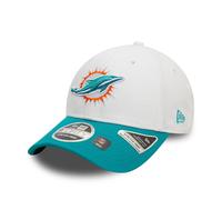Miami Dolphins 2025 New Era 9FORTY Stretch Snap NFL Cap Weiß - ONE SIZE