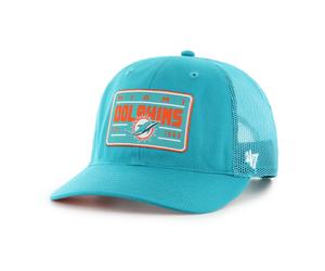 Miami Dolphins '47 Hardline TRUCKER NFL Cap Türkis - ONE SIZE