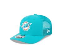 Miami Dolphins New Era 2025 NFL Team Collection 9SEVENTY Stretch Snap Trucker Cap Türkis - ONE SIZE