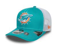 Miami Dolphins New Era 9SEVENTY Stretch Snap Trucker NFL Cap Türkis - ONE SIZE