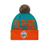 Miami Dolphins New Era NFL Madrid Game 2025 Cuff Knit Beanie Türkis - ONE SIZE