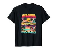 Miami Florida Magic City Vibes Illustration Graphic T-Shirt