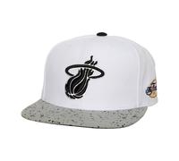 Miami Heat NBA Mitchell & Ness Cement Top Snapback Einheitsgrösse Teamfarben