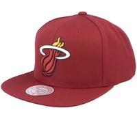 Mitchell & Ness NBA Team Ground 2.0 Snapback - Miami Heat, Maroon