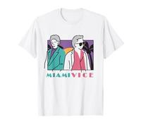 Miami Vice Coastal Duo Retro T-Shirt