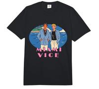 Miami Vice Coastal Retro Duo Comfort Colors Adult Heavyweight T-Shirt