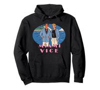 Miami Vice Coastal Retro Duo Pullover Hoodie