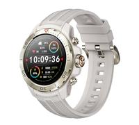 Mibro GS Explorer - GPS Multisport Smartwatch 1,32" AMOLED, Dual-Frequency GPS Sportuhr 10ATM Wasserdicht, 150+ Sportmodi, Outdoor Laufen Radfahren Tauchen Bergsteigen Wandern(Schneeweiß)
