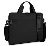 MicaYoung 14-15 Zoll Laptoptasche Hülle Wasserdicht mit Griff Schultergurt Tragetasche Laptop Case Computer Sleeve Bag Kompatibel mit Notebook Chromebook MacBook Acer ASUS HP Surface Dell, Schwarz