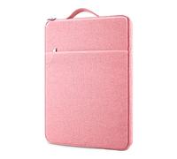 MicaYoung 14 Zoll Laptop Hülle Schutzhülle Wasserdicht Notebooktasche Kompatibel mit Samsung Acer Asus Thinkpad HP Dell MacBook Pro 14 Zoll M2 M1 A2779 A2442 Pro/Max (2023-2021), Hellrosa