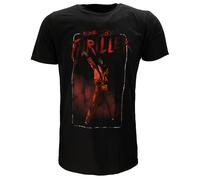 Michael Jackson Thriller T-Shirt mit weißem und rotem Anzug XXL Schwarz