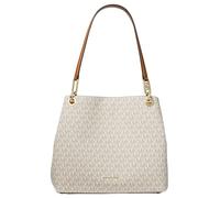 Michael Kors Kensington Beuteltasche elfenbein, Canvas, Damen