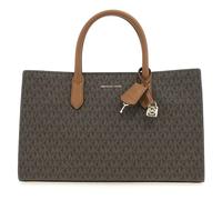 Michael Kors Scarlett Medium East/West Satchel, Braun/Eichel, Braun/Eichel