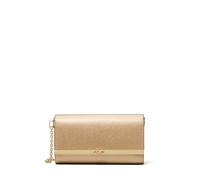 Michael Kors Mona Large EW Clutch in Pale Gold (1.6 Liter), Abendtasche & Clutch