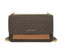 Michael Kors Claire Schultertasche braun, Lederimitat, Damen