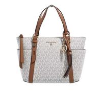 Michael Kors Handtasche Sullivan Small Conv TZ Tote MK Signature Vanilla/Acorn (6.6 Liter) Beige