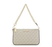 Michael Kors Pochettes - Md Chain Pouchette - in fawn - für Damen - aus Textil & Canvas & Metallkette