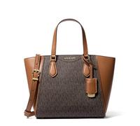 Michael Kors - Handtasche Taryn Small Convertible MK SIG Handtaschen 1 ct Braun Damen