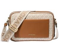 Michael Kors Women LG EW Pckt XBODY Hand Bag, Vanilla/Acrn