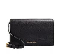 Michael Kors Jet Set Umhängetasche schwarz, Leder, Damen