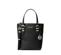 Michael Kors Quinn Umhängetasche schwarz, Leder, Damen