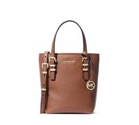 Michael Kors Quinn Umhängetasche braun, Leder, Damen