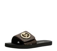 Michael Kors 40R4MKFA1B-200 MK CHARM SLIDE Damen BROWN EU 36