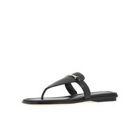 39 MICHAEL KORS SCHWARZE ZEHENTRENNER SANDALE