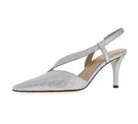 Michael Kors Damen Jaida Heeled Shoes, Silber/schwarz, 36.5 EU