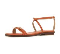 Michael Michael Kors - Sandalen LENA FLAT SANDAL - orange - Größe 40 1/2