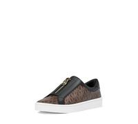 MK Sneaker Keaton Mit Signature-Logomuster Und Reißverschluss - Braun - Michael Kors