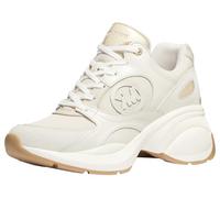 MICHAEL KORS Damen ZUMA Trainer Sneaker, Pl Gld Multi, 39.5 EU