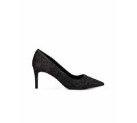 Michael Kors Alina Flex Pumps aus schwarzem und bronzefarbenem Glitzer - 40F3ALMP 3D080 - Größe 9, Schwarz , 39 EU